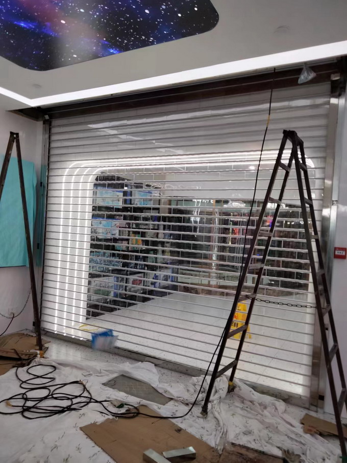 PVC水晶门 PVC水晶门